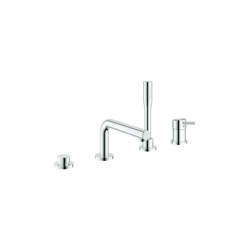 Vasca da bagno Concetto 4 fori a una mano, cambio automatico vasca/doccia, con doccetta a mano - 19576002 - Grohe características