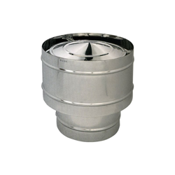 No Brand - FUMAIOLO ANTIVENTO Ø12CM TUBO STUFA PELLET ACCIAIO INOX304 características