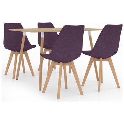 Set Da Pranzo 5 Pz Viola