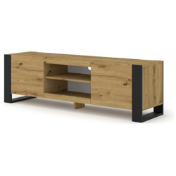 Mobile Basso Per Tv Mondi 158 Cm, In Rovere Artisan características