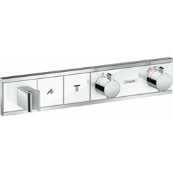 Set da incasso RainSelect per 2 consumatori, colorazione: Cromo / Bianco - 15355400 - Hansgrohe características