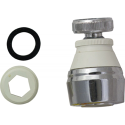 Rompigetto con ghiera e snodo cromato bianco maurer precio