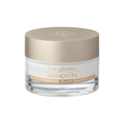 Aminovita - Crema facial día y noche - arrugas profundas, acción global* - con Pluridefence, Péptidos y Ceramidas vegetales (50 ml) - pieles muy madur en oferta