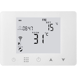 Termostato intelligente WiFi Telefono Telecomando LCD 5A Caldaia a gas a parete Regolatore di temperatura per riscaldamento elettrico a pavimento precio