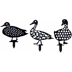 Scheda inserto giardino acrilico scavato Coniglietto pasquale 6PCS Scheda inserto combinazione Ornamenti animali da giardino,Anatra ABC en oferta