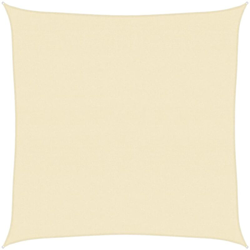 vidaXL Vela Parasole 160 g/m² Crema 4x4 m in HDPE - crema en oferta