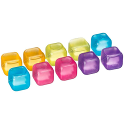 Confezione 10 cubetti di plastica precio