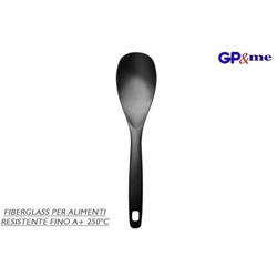 CUCCHIAIO RISO NYLON FIBERGLASS NERO- LINEA ECCOMI CUCINERO - Gp&me en oferta