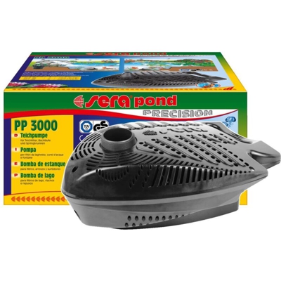 Sera Pond Precision PP 3000 - Pompa per Laghetto - Portata 3500L/H Consumo 55watt