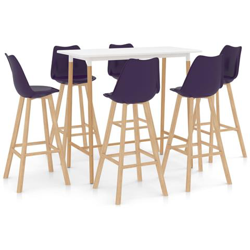 Set Da Bar 7 Pz Viola en oferta