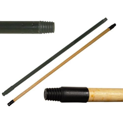 Manici per scope - In legno per scopa industriale 130cm Conf. 20 Pz