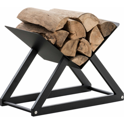 CLP - Culla Portalegna Winter In Acciaio Inox O Metallo Nero L en oferta