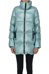 Metallic effect down jacket características