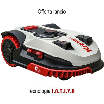 Bazar Giusto - ROBOT RASAERBA TAGLIAERBA KRESS KR112 NOVITA 2019 + CAVO PERIMETRALE E PICCHETTI