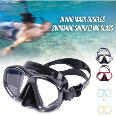 Maschera subacquea Occhialini Nuoto Immersioni Snorkeling Attrezzatura in vetro Vetro temperato temperato,modello:Color1