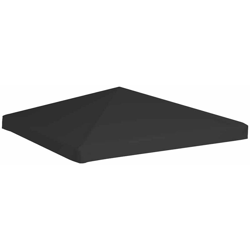 Copertura Superiore per Gazebo 270 g/m² 3x3 m Nera - Nero - Vidaxl precio