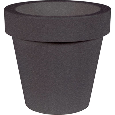 Vaso tondo de colore 60 ANTRACITA - Moovere