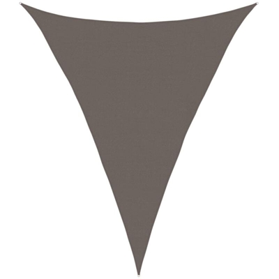 vidaXL Vela Parasole 160 g/m² Antracite 4x5x5 m in HDPE - Antracite