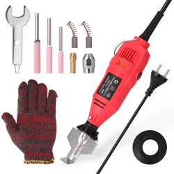 Mini lima per smerigliatrice elettrica manuale, affilacatena per motoseghe standard europeo, 220V, rosso precio
