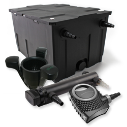 SunSun 1-Camera Set per il filtro 60000l 36W UVC 3er Depuratore per stagni NEO8000 70W Pompa Skimmer en oferta
