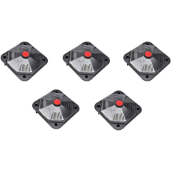 Youthup - Riscaldatore Solare Piscina 735 W Set di 5 - Multicolore en oferta