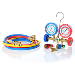 Melko aiuto alla refrigerazione Klima 2 vie per R134a R22 R12 R502 con 3 tubi flessibili per auto precio