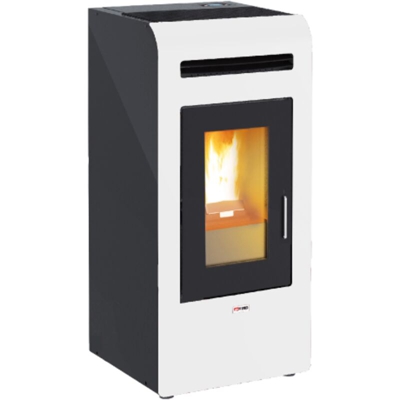 Generic Brand - STUFA PELLET 'KING 16' CANAL. KW15,5 BIANCA