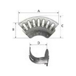 Portagomma, Dimensioni: Piccolo, A 186 Millimetri B 75 Millimetri C 85 Mm D: 57 Mm Numero Massimo Di Raccordi. : 35-40 M Dn 6 en oferta