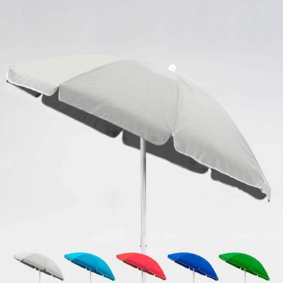 Ombrellone mare spiaggia 200cm giardino Capri | Bianco