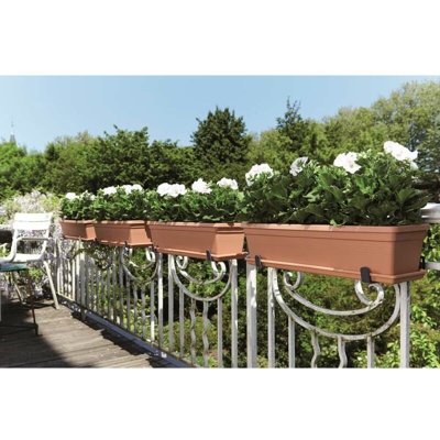 Balconiera Beige Naturale Ø 80 cm