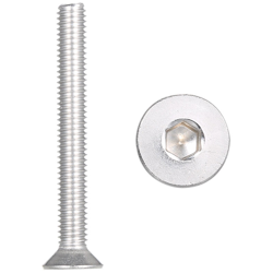 5 pz 304 in acciaio inox a testa svasata esagono incassato DIN7991 vite a testa piatta vite a esagono incassato M6 * 50 características