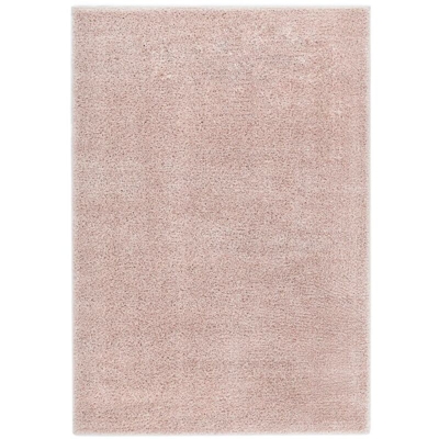 Tappeto Shaggy a Pelo Lungo 120x170 cm Rosa Antico - Rosa - Youthup