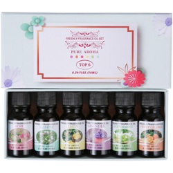 6 Bottiglie / Set 10ml Olio Essenziale Pianta Naturale Puro Aroma Olio Profumato Umidificatore Aria Oli Essenziali en oferta