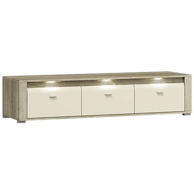 Un Elegante Porta Tv Per Il Salotto Di Belfast Colore Led Country Grey / jasmine