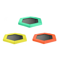 Upper Bounce - Cuscino di Protezione Bordo per Trampolino Elastico Esagonale da Fitness di Diametro 127 cm / 50 pollici | Giallo características