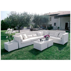 Acus - Tavolino Intreccio In Rattan Sintetico Piano In Vetro 60 X 60 precio