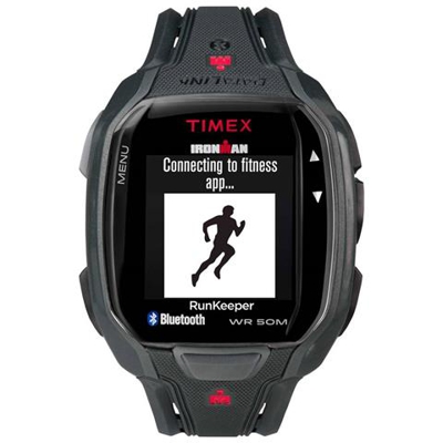 Sportwatch Ironman Run X50+ Impermeabile 5ATM Bluetooth con Contapassi e Cardiofrequenzimetro Nero - Italia
