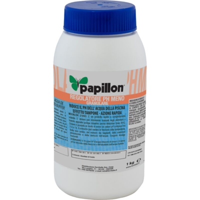 REGOLATORE PH PISCINA GRANULARE Confezione da 1 KG - Papillon