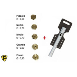 Ugelli iniettori gas metano e gpl kit cucina piani cottura precio