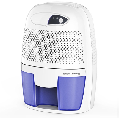 Piccolo deumidificatore intelligente con spegnimento automatico - estrae silenziosamente l'umidità