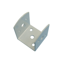 Minutex - 4 Pezzi Staffa Montaggio Per Travi '837-B' 120X120Mm Acciaio Bianco en oferta