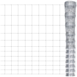 Recinzione da Giardino in Acciaio Zincato 50 m 150 cm - Argento - Youthup características