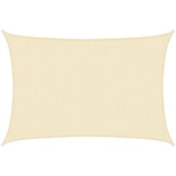 Vela Parasole 160 g/m² Crema 2,5x4 m in HDPE - crema - Vidaxl en oferta