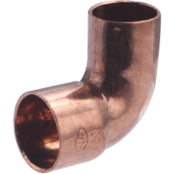 Noyon&thiebault - Raccordo a gomito in rame a saldare, 90°, piccolo raggio, maschio femmina, uguale, ø16 en oferta