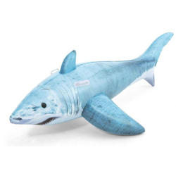 Squalo cavalcabile gonfiabile gioco per bambini mare piscina 183x102 cm bestway precio