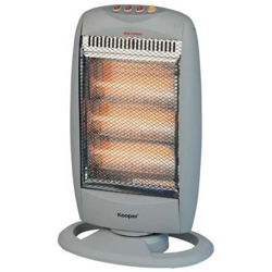 Stufa Alogena 3 Elementi 1200 W Bianca 33X H50Cm en oferta