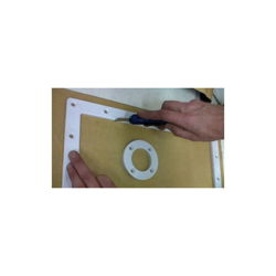 Kit di 4 fogli di guarnizioni autoadesive per le guarnizioni del liner della piscina. características