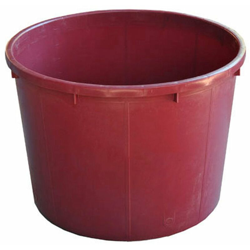 Mastello per vino enologia in polietilene recipiente mastellone color vinaccia -500 lt precio