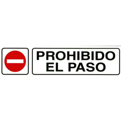 Etichetta 250x63 mm. El Paso proibito precio
