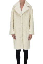 Camille eco-fur cocoon coat características